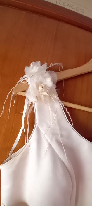 Vestido de noiva +véu