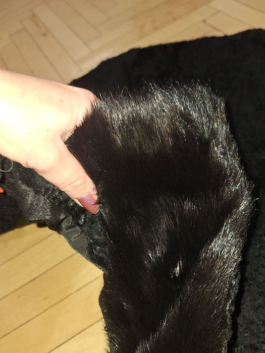 Шуба/Півшубка р.42 каракуль+норка