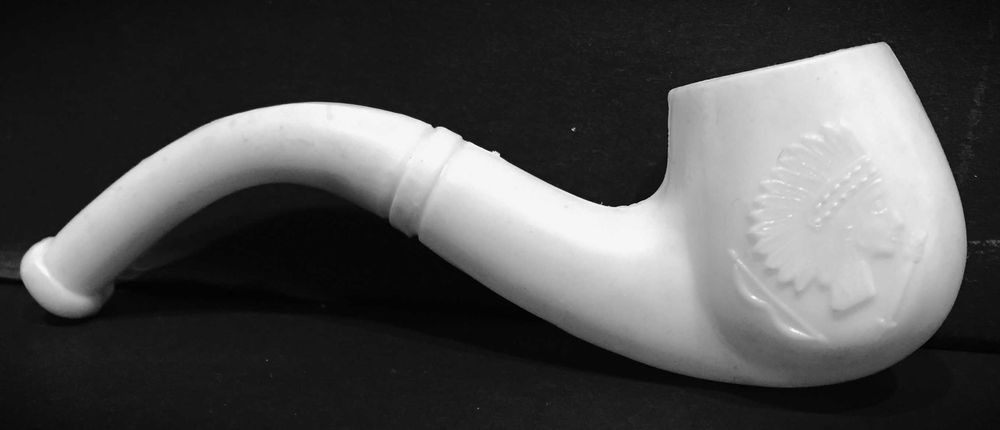 Cachimbo antigo Português com Indio