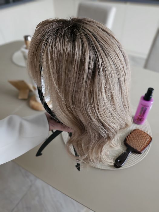 ‼️Парик натуральний на кожен день Перука натуральна