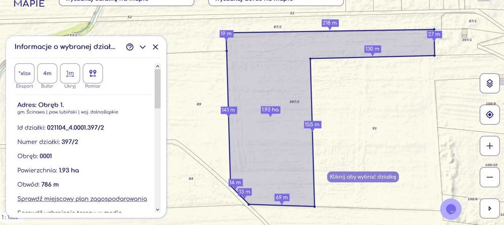 działka rolna grunt orny