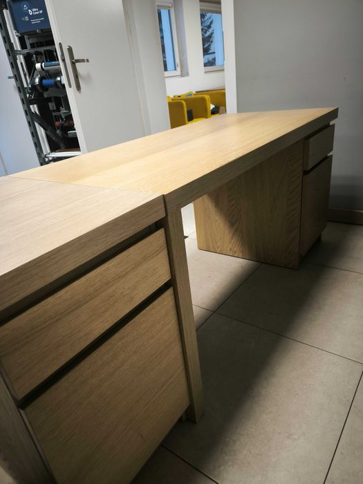 Biurko MALM o wymiarach 140x65