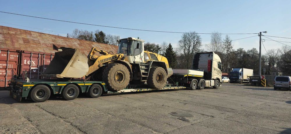 Transport kombajnów sieczkarni opryskiwaczy forwarder harvester TANIO!