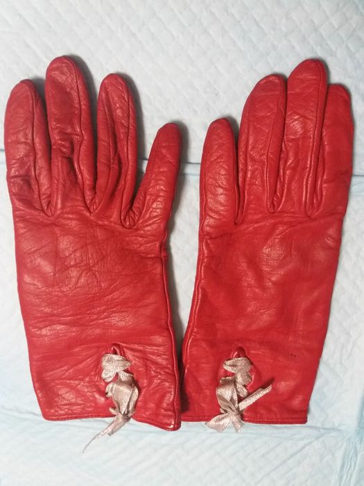 Перчатки женские кожа   Рукавички женские теплые