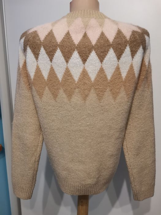 Sweter damski Hause Collection rozm XS owersiz, pasuje na S, beż