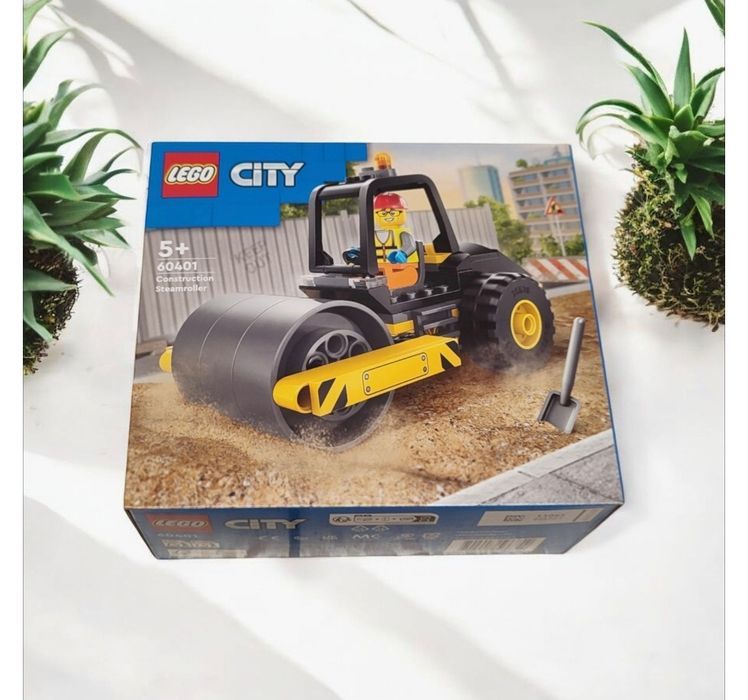 Nowy zestaw LEGO City Walec budowlany 60401