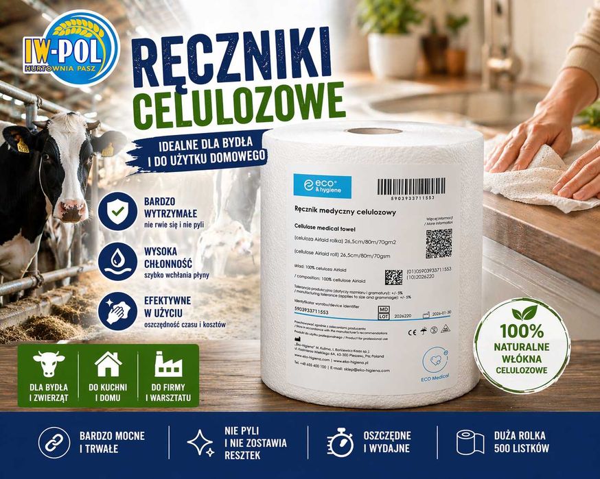 Ręcznik Celulozowy EcoTech AirLaid