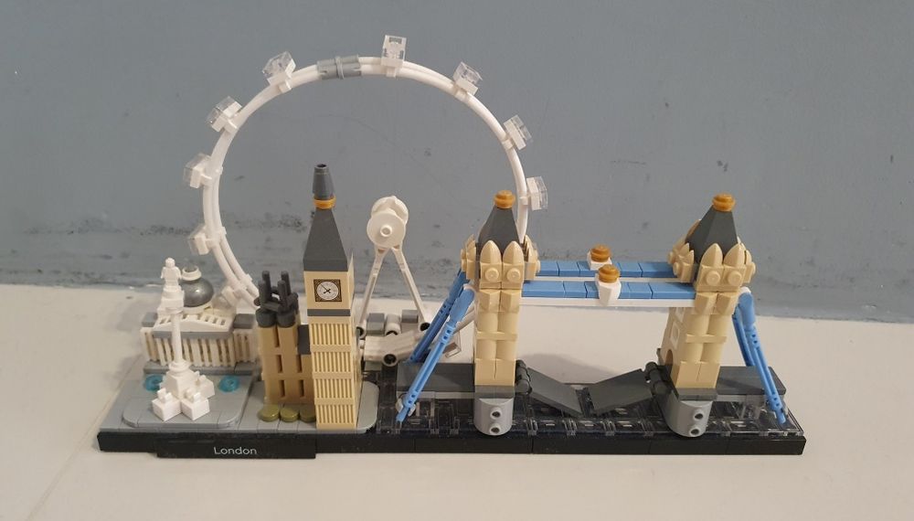 Lego motoryzacja + miniaturka Londynu