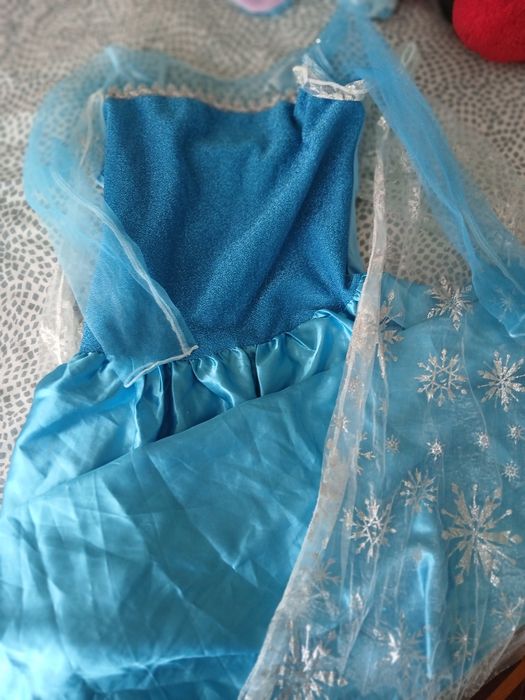 Vestido princesa frozen