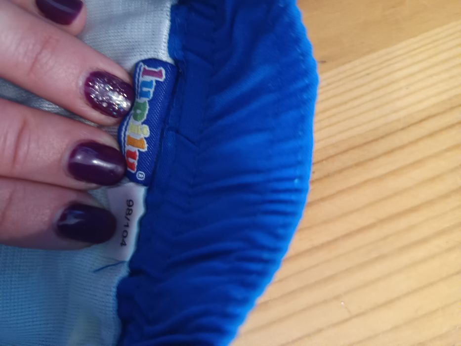 Dwie pary kąpielówek Reserved i lupilu rozm 98/104