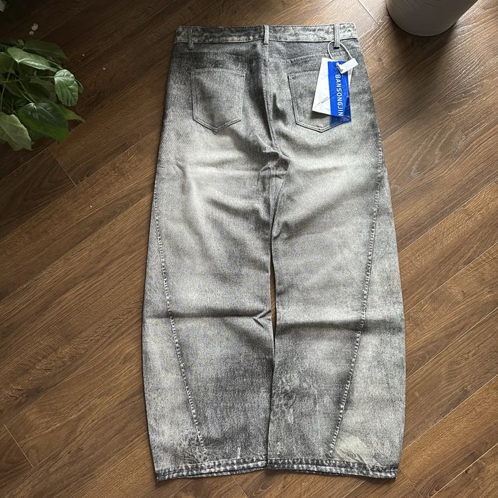 Baggy washed racer acne studios y2k широкие оверсайз джинсы широкі реп
