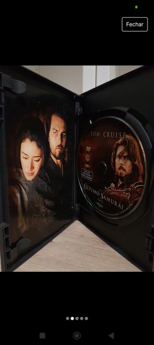 DVD o último samurai