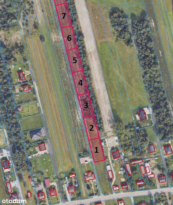 Działki budowlane / 800 m2 / Groszowice