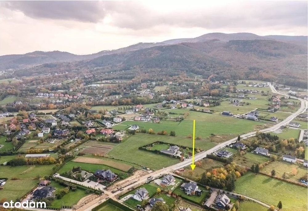 Działka budowlana 1 570m² – ul. Łowiecka, Kamienica, Bielsko-Biała