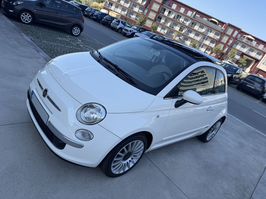 Fiat 500 - Caixa Automática - GPS  / CarPlay / CAM - 1.2 Dualogic - Tecto de Abrir