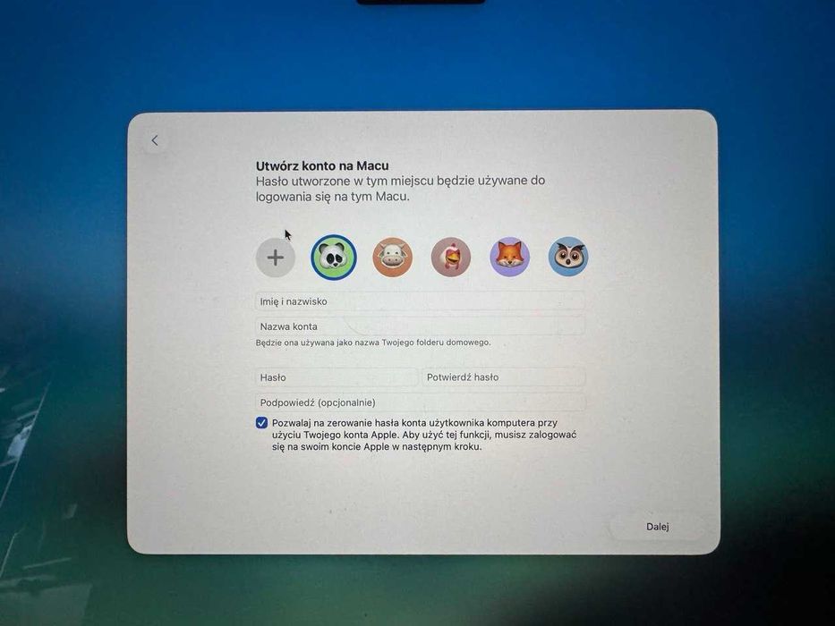 Macbook Air M2 / 16GB RAM / 512GB DYSK