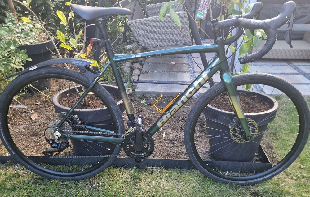 Gravel Bianchi Via Nirone 7. Rama 55cm (M). Stan idealny + dokumenty