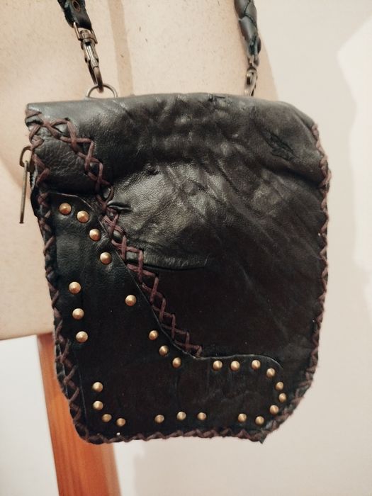 Bolsa em Pele Artesanal