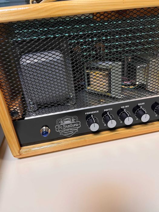 Amplificador a válvulas DIY para Guitarra eléctrica, baseado no Soldano-SLO