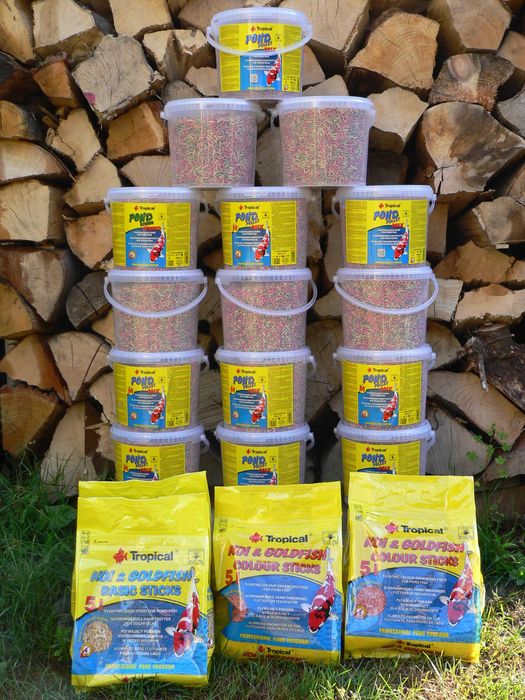 Pokarm do oczek wodnych POND PELLET MIX 5L/550g TROPICAL
