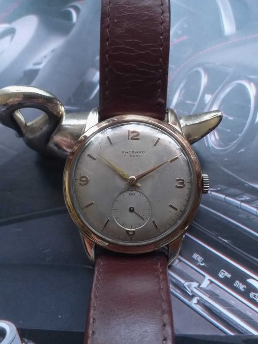 relogio packard corda manual