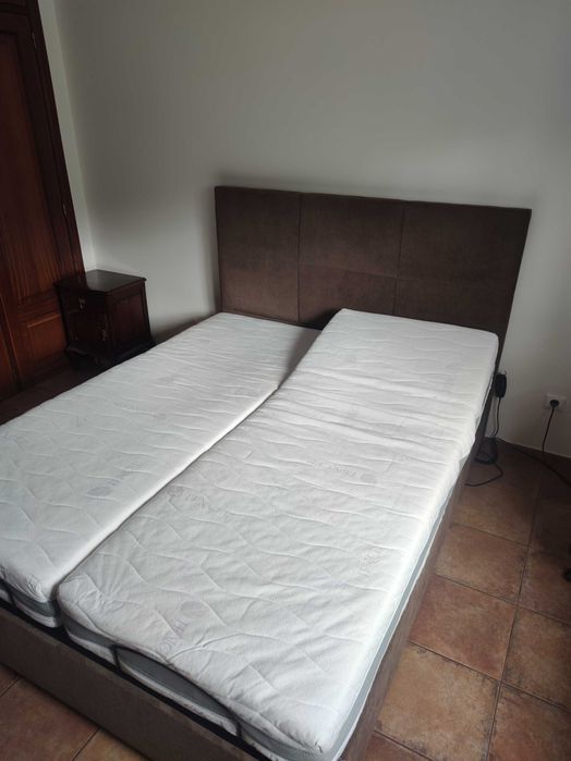 Cama casal articulada elétrica