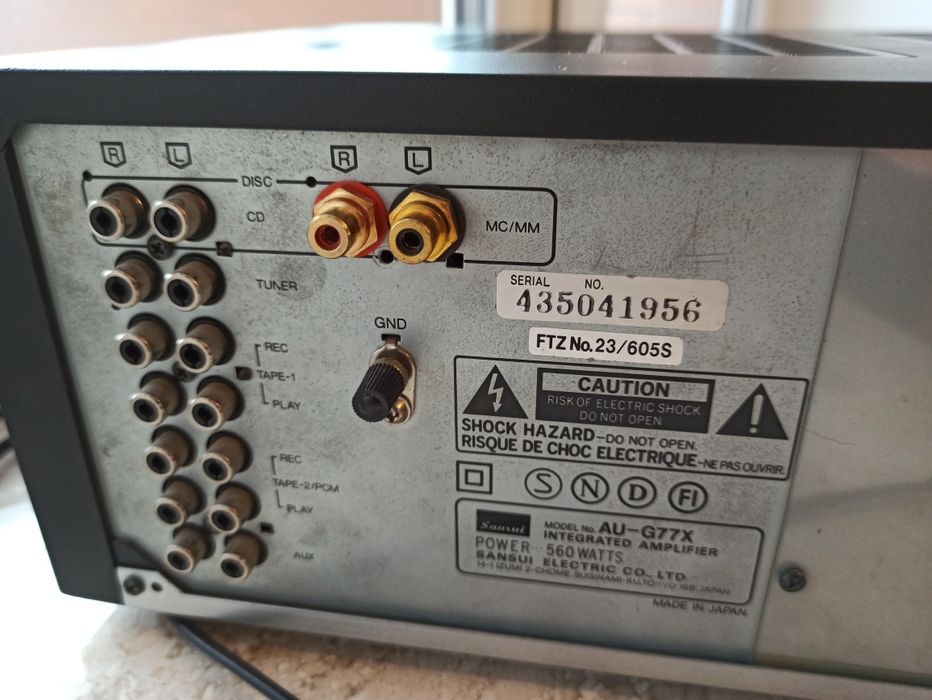 Підсилювач Sansui AU-G77X