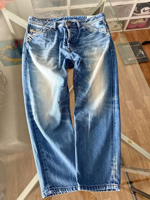 Diesel calças de ganga Carrot fit