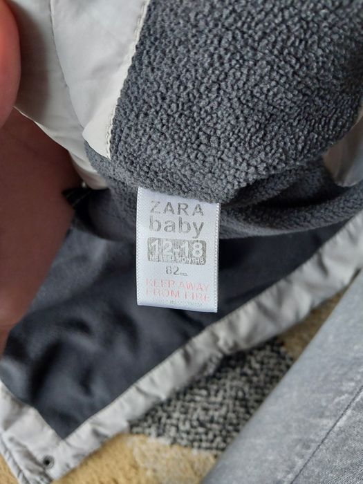Kurteczka zimowa Zara r. 82 unisex