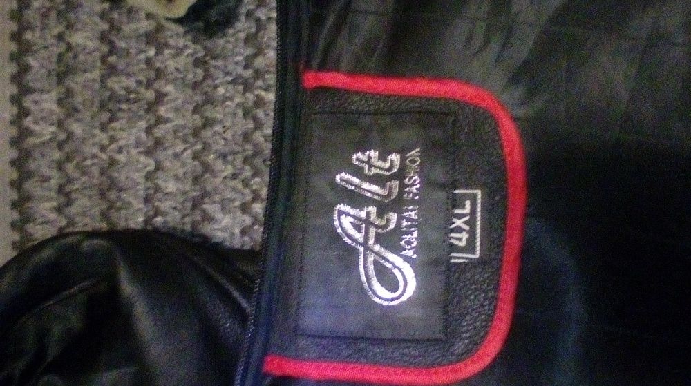 кожаная мужская куртка