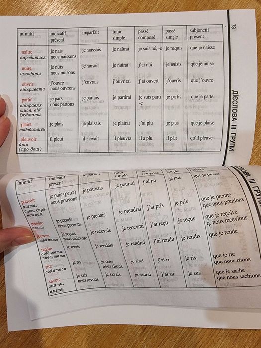 Граматика французької мови в таблицях і схемах