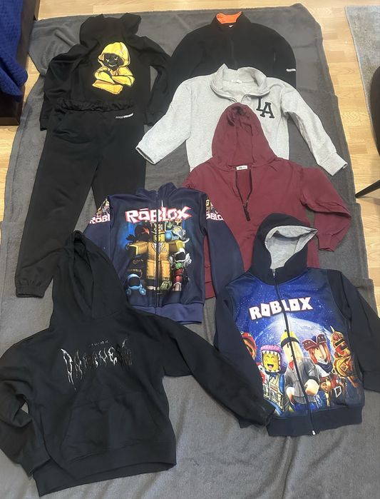 Paka ubranek chlopiec 7-10 lat