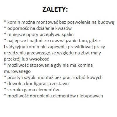 WYPRZEDAŻ!!! Komin Dwuścienny Izolowany fi 400 3m Zestaw PRODUCENT!!!