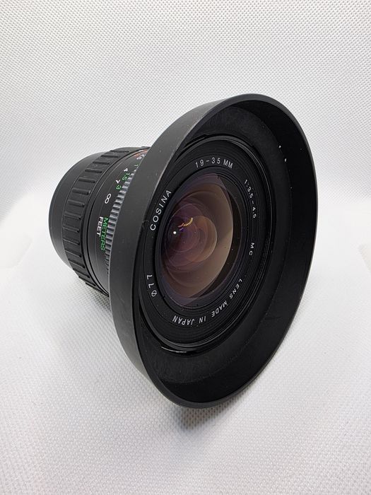 Objetiva Cosina 19-35mm f/3.5-4.5 MC AF para Minolta A-mount