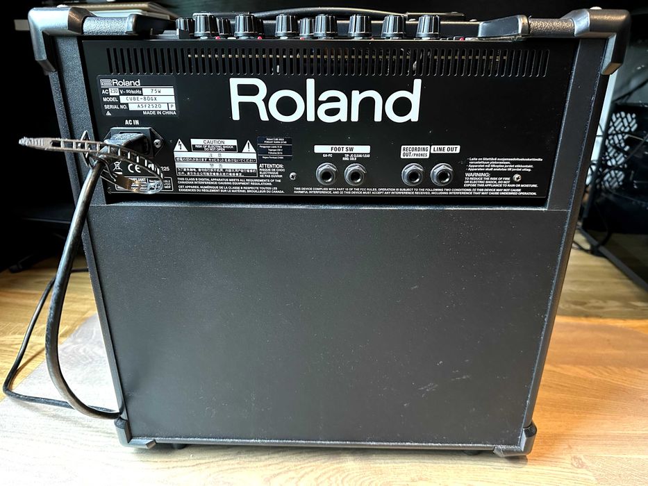 Roland Cube 80GX - Amplificador de guitarra elétrica