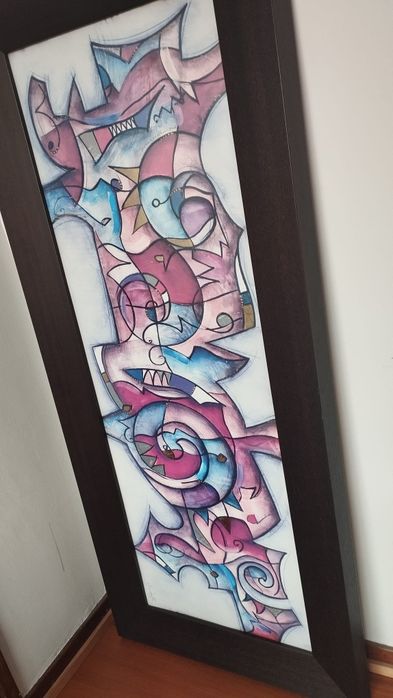 Frame with illustration