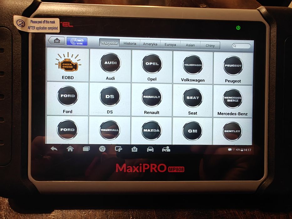 Profesjonalny Tester Diagnostyczny Autel MaxiPRO MP808 – Stan BDB