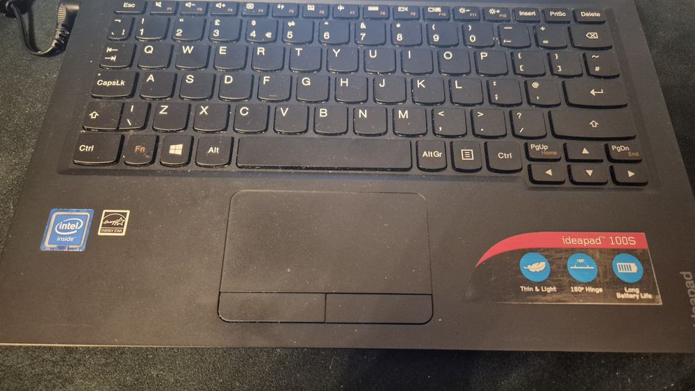 Lenovo IdeaPad 100s – czerwony, Windows 10, działa