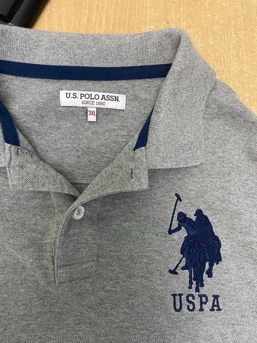 Чоловіча сіра сорочка-поло від U.S. Polo Assn