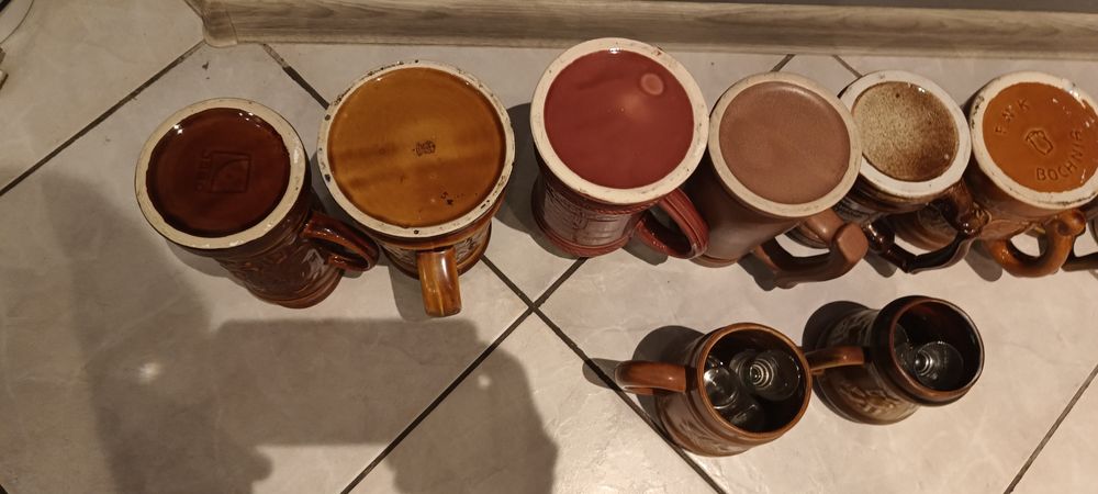 Kufle   Gliniane