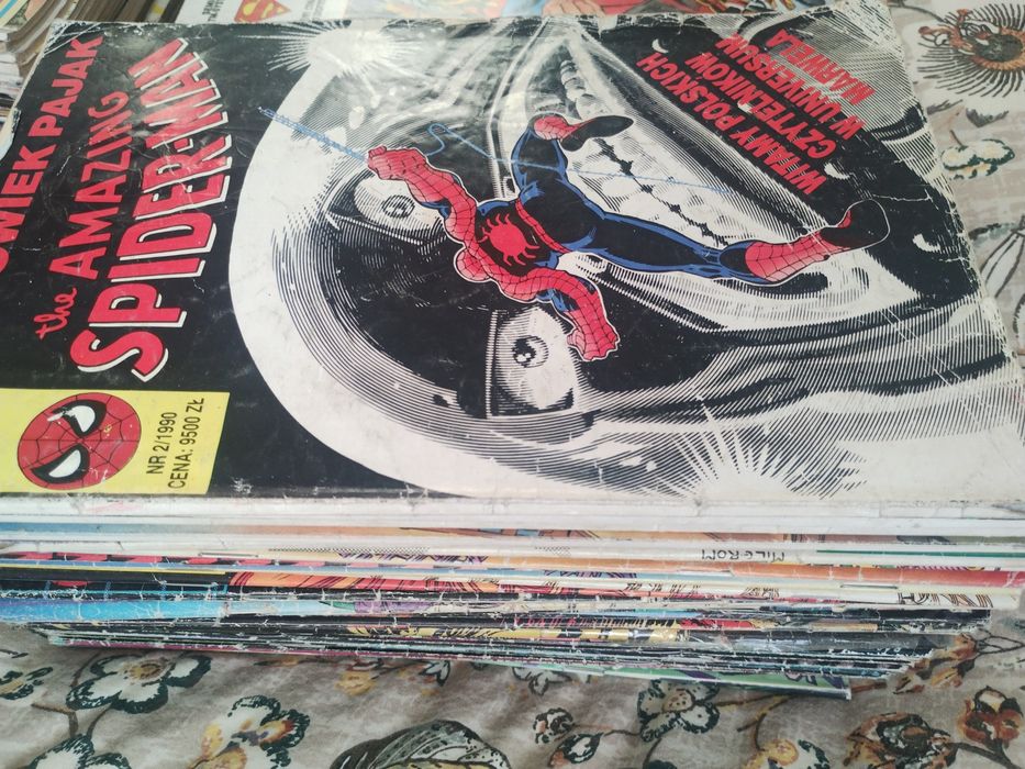 Komiksy Marvel DC (Spiderman Batman Superman X-Men Punisher i inne)
