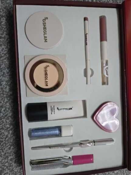 Zestaw 9 kosmetykow sgsheglam