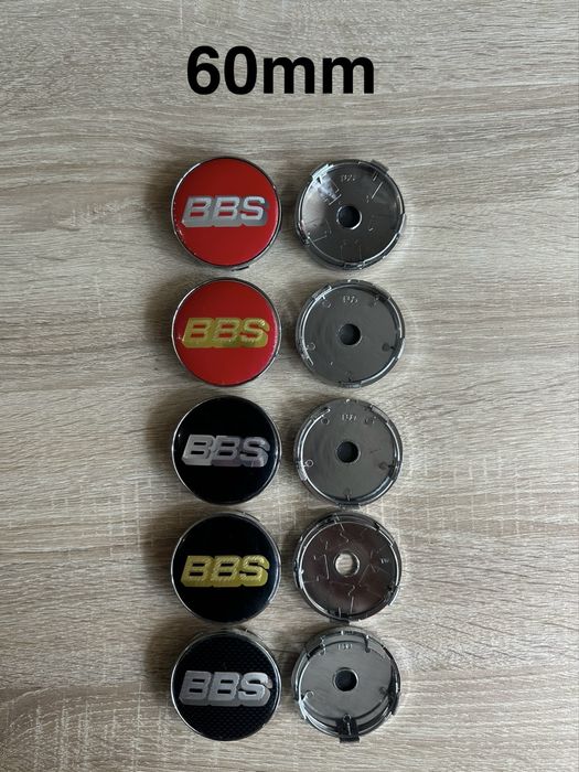 Conjunto 4 Centros BBS 56mm 60mm 65mm 68mm 70mm