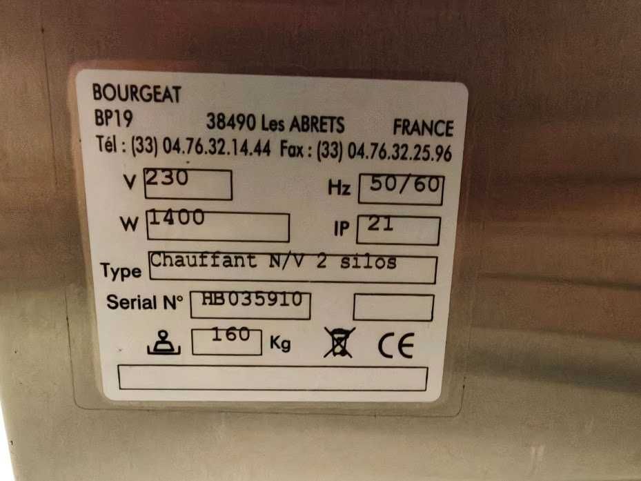 Profesjonalny podgrzewacz do talerzy Bourgeat 1400W – jak nowy