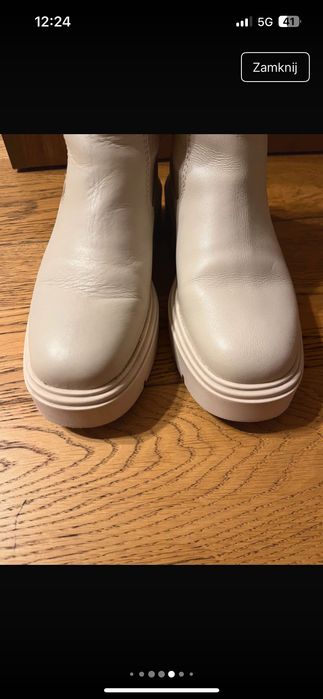 Sztyblety skórzane Gino Rossi 37