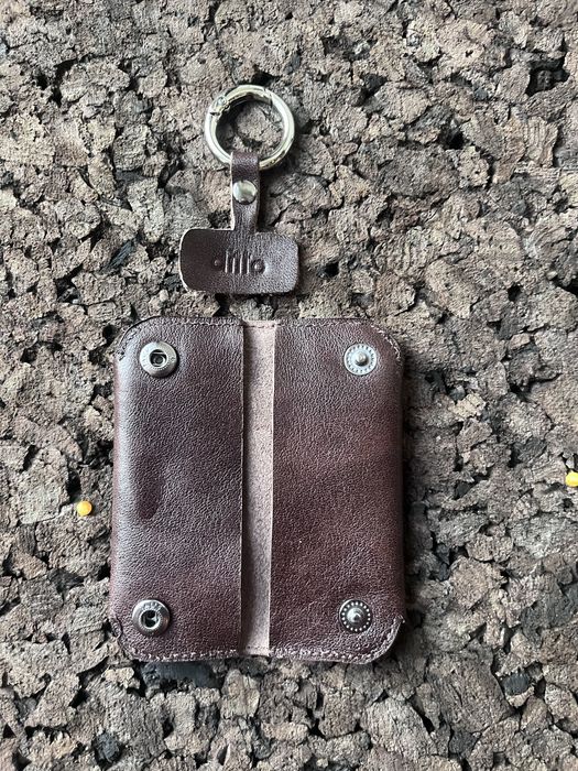 Portfel dla minimalistów. Portfel brelok do kluczy etui na karty SD SD