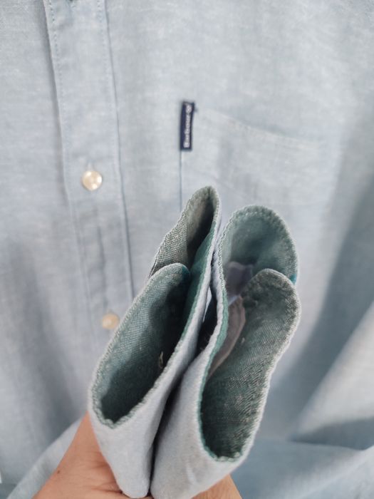 Чоловіча сорочка Barbour  розмір М, льонна сорочка чоловіча