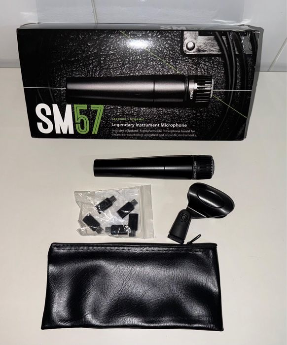 Microfone Dinâmico Modelo SM57 - Novo