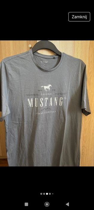 Mustang t-shirt XL Stan idealny