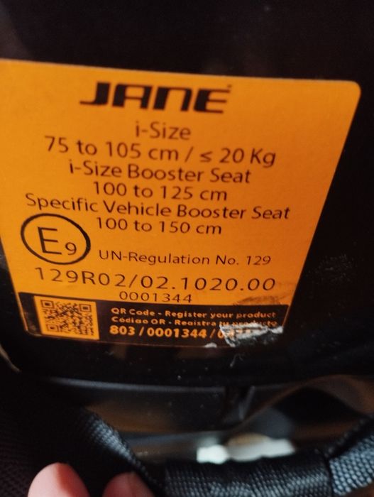 Fotelik Jane Drive 9-25 kg ISOFIX